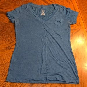 Woman’s V-neck Pocket T-shirt